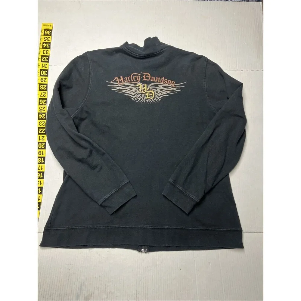 Harley Davidson Full‎ Zip Jacket Bumpus J-D Jackson TN Women's 1X Pockets